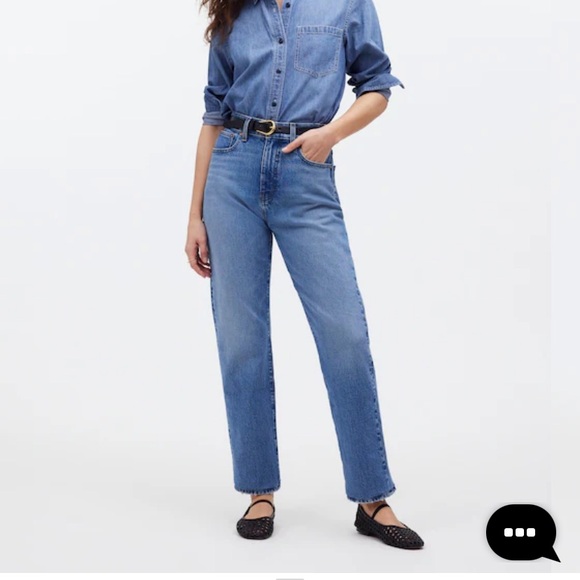 Madewell Denim - Madewell 90s straight crop jeans size 28